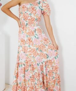 Style Box DRESSES Entail Dress - White Floral