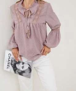 Dream House CLOTHING Ephrathe Blouse - Pink 12 Dream House CLOTHING Ephrathe Blouse - Pink