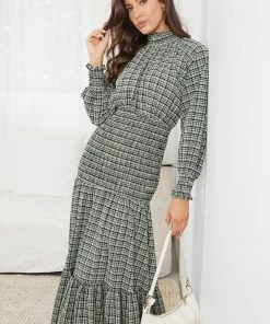 Qtrend Fashion PTY LTD Erice Dress - Black Print DRESSES