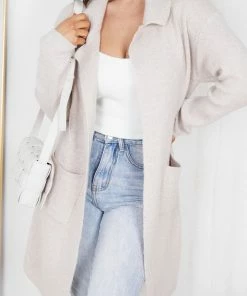 Miracle Fashion Ermielyn Coat - Beige CLOTHING 12 Miracle Fashion Ermielyn Coat - Beige CLOTHING