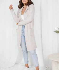 Miracle Fashion Ermielyn Coat - Beige CLOTHING 13 Miracle Fashion Ermielyn Coat - Beige CLOTHING