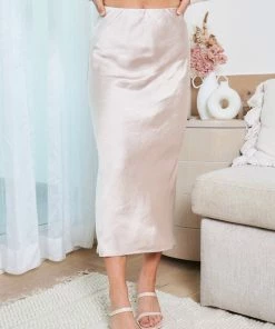 Sunny Girl Nalani Skirt - Champagne CLOTHING