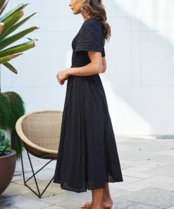 Qtrend Fashion PTY LTD DRESSES Iolana Dress - Black