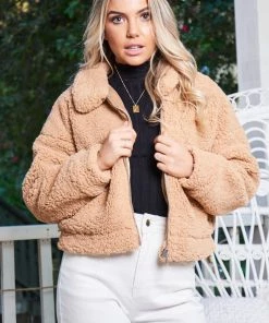 Sunny Girl Miliani Jacket - Tan 10 Sunny Girl Miliani Jacket - Tan