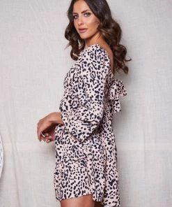 Style Box DRESSES Natasa Dress - Leopard Print