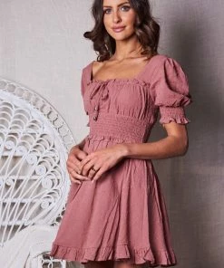 Willo Fashion Melika Dress - Rose DRESSES