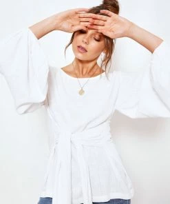 Valeria Rosalie Top - White 8 Valeria Rosalie Top - White