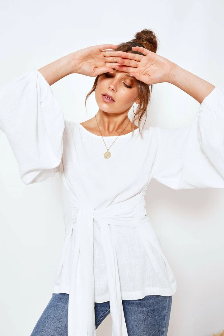 Valeria Rosalie Top - White 5 Valeria Rosalie Top - White