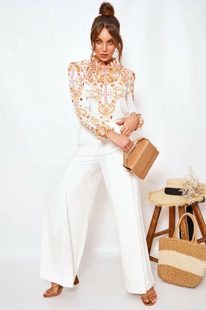 Main St Rock Pants - White 7 Main St Rock Pants - White