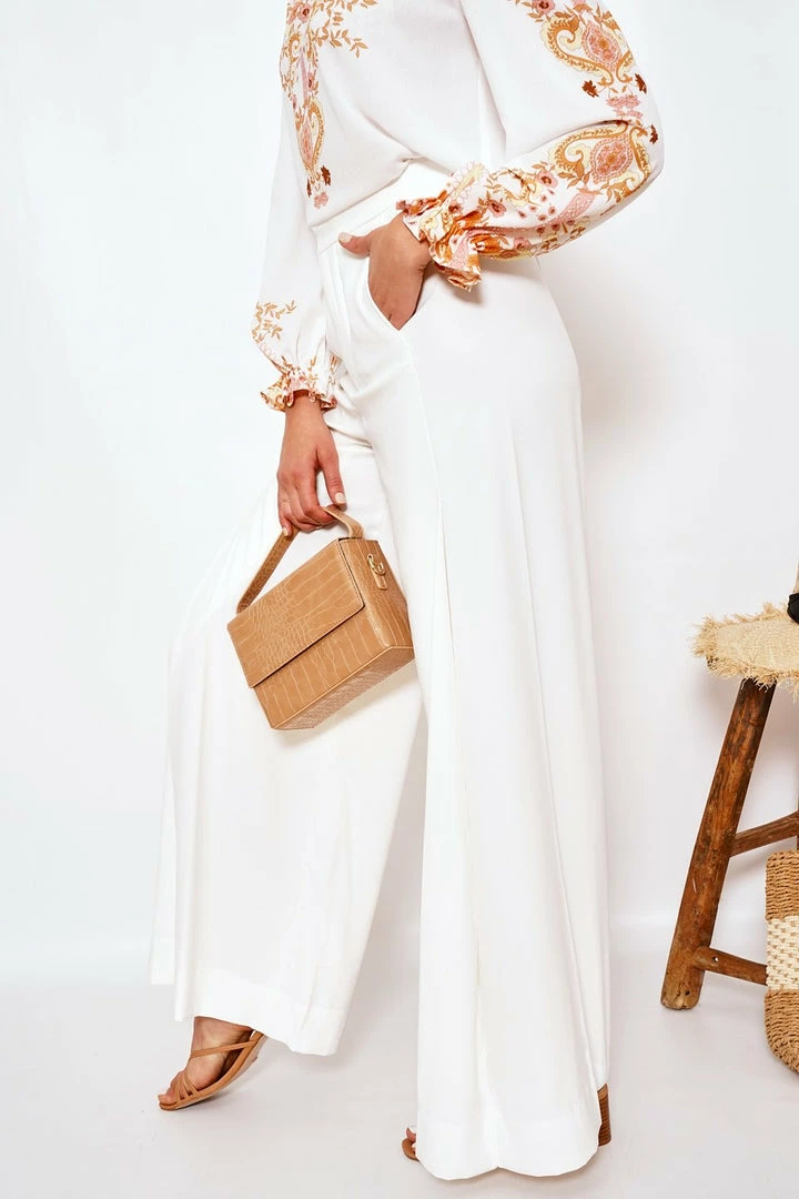 Main St Rock Pants - White 9 Main St Rock Pants - White