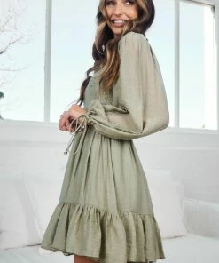 Willo Fashion Sarina Dress - Sage