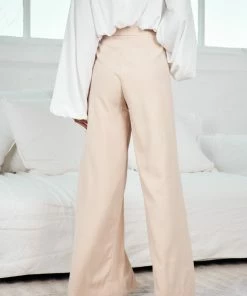 Main St Rock Pants - Beige CLOTHING