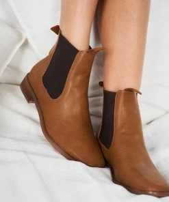 Verali Footwear Harper Boots - Tan Softee