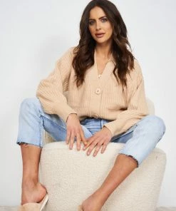 HQ Fashion CLOTHING Consuela Cardigan - Mocha