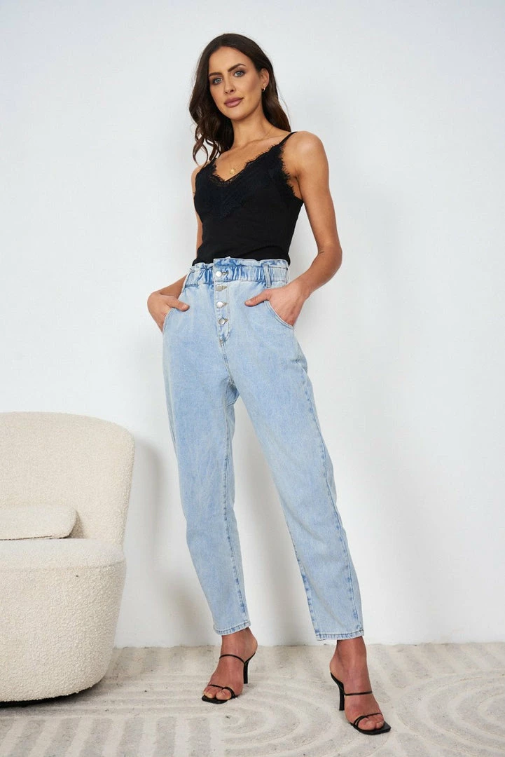 Style Box Sybil Jeans - Light Blue CLOTHING 6 Style Box Sybil Jeans - Light Blue CLOTHING