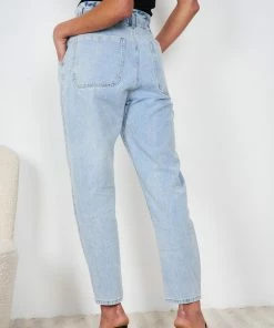 Style Box Sybil Jeans - Light Blue CLOTHING