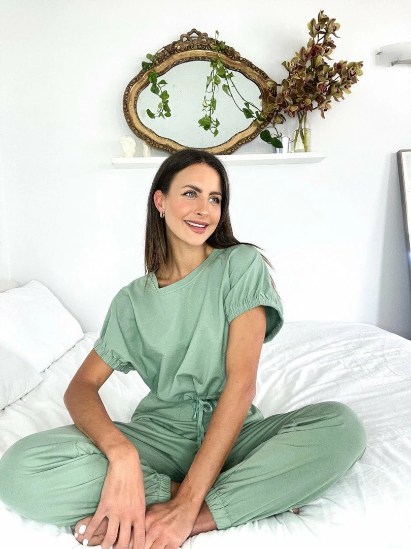 Evermore Fashion Ethna Pants - Sage 4 Evermore Fashion Ethna Pants - Sage