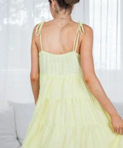 Bubblegum Clothing DRESSES Eula Dress - Yellow