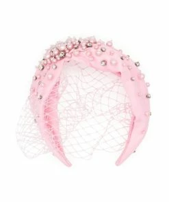 Morgan & Taylor ACCESSORIES Naya Headpiece - Pink