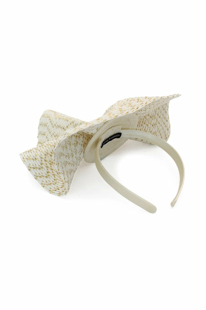 Morgan & Taylor Zaria Fascinator - Ivory 5 Morgan & Taylor Zaria Fascinator - Ivory