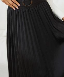 Desire Fabianie Skirt - Black CLOTHING