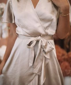 Style Box Farren Dress - Champagne DRESSES 9 Style Box Farren Dress - Champagne DRESSES