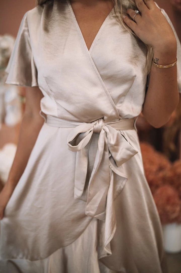 Style Box Farren Dress - Champagne DRESSES 6 Style Box Farren Dress - Champagne DRESSES