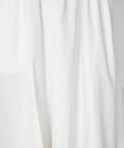 Pink Diamond DRESSES Fedora Dress - White