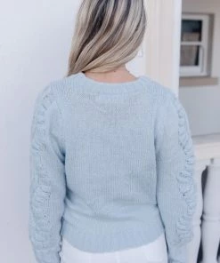 White Closet CLOTHING Felisa Jumper - Light Blue