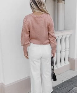 White Closet Felisa Jumper - Tan CLOTHING