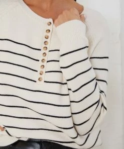 HQ Fashion Fira Knit - Black Stripe Jumpers & Sweaters 15 HQ Fashion Fira Knit - Black Stripe Jumpers & Sweaters