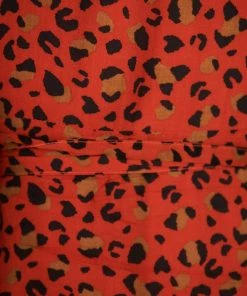 Sunny Girl Flinstone Dress - Rust Print DRESSES