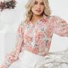 Qtrend Fashion PTY LTD CLOTHING Floresa Top - White Floral 2 Qtrend Fashion PTY LTD CLOTHING Floresa Top - White Floral