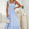 Pink Diamond Fortune Dress - Light Blue DRESSES