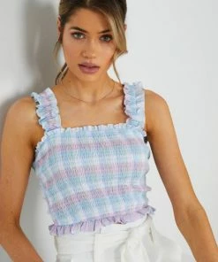 Style State Fracas Top - Blue Multi CLOTHING 10 Style State Fracas Top - Blue Multi CLOTHING