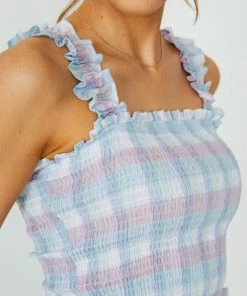 Style State Fracas Top - Blue Multi CLOTHING 9 Style State Fracas Top - Blue Multi CLOTHING