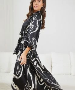 Spicy Sugar Frankelle Dress - Black Print 11 Spicy Sugar Frankelle Dress - Black Print