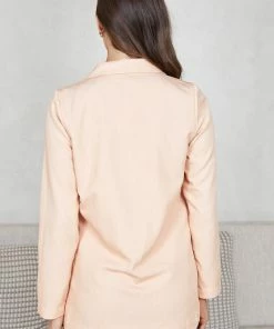 Style Box CLOTHING Freja Blazer - Peach