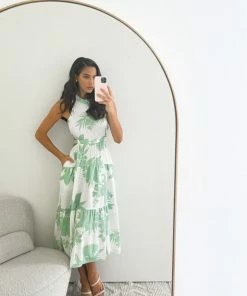 Desire DRESSES Froella Dress - White Print