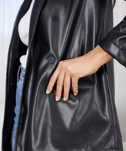 Style Box CLOTHING Furbeena Jacket - Black