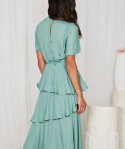 Spicy Sugar DRESSES Gabbie Dress - Sage