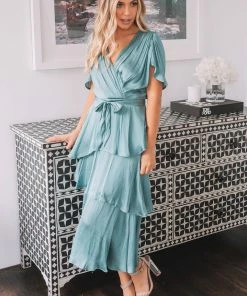 Spicy Sugar Gabbie Dress - Teal