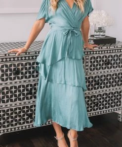 Spicy Sugar Gabbie Dress - Teal