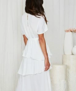 Spicy Sugar DRESSES Gabbie Dress - White 13 Spicy Sugar DRESSES Gabbie Dress - White