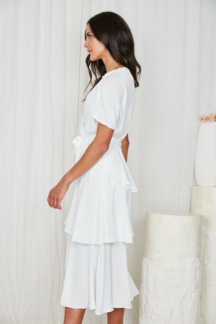 Spicy Sugar DRESSES Gabbie Dress - White 7 Spicy Sugar DRESSES Gabbie Dress - White