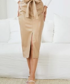 Style State Gaelle Skirt - Camel