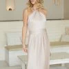 Esther Luxe DRESSES Galilee Dress - Champagne 1 Esther Luxe DRESSES Galilee Dress - Champagne