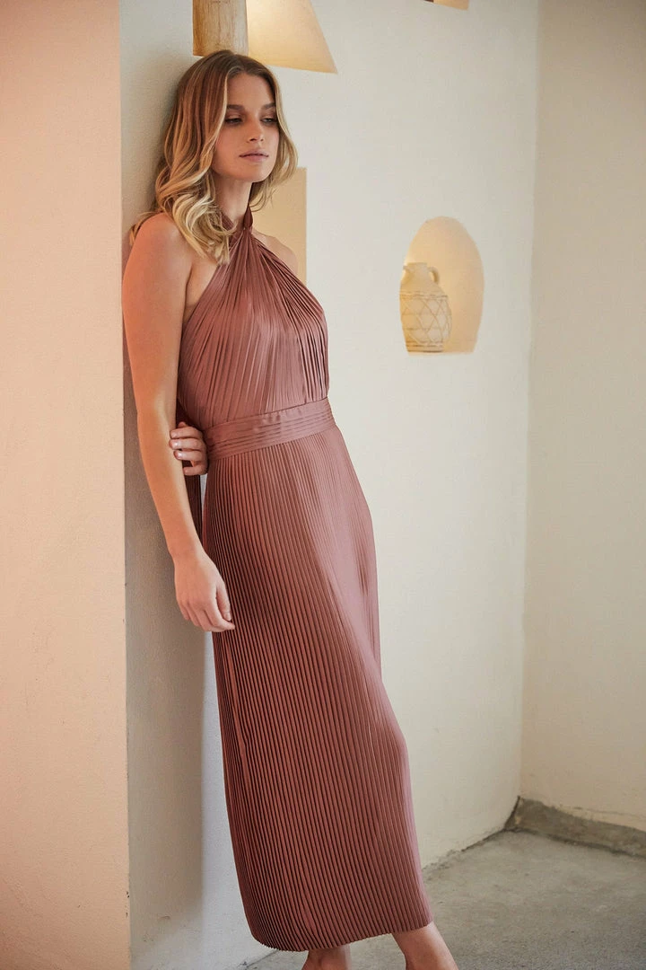 Esther Luxe Galilee Dress - Mauve 5 Esther Luxe Galilee Dress - Mauve