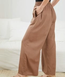 Miracle Fashion Gazella Pants - Brown CLOTHING