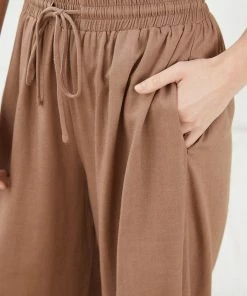 Miracle Fashion Gazella Pants - Brown CLOTHING